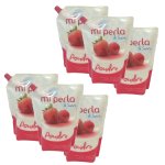 Lot 6x sucre blanc en poudre - mi perla - 750g