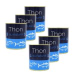 Lot 6x thon naturel entier - bote 800g