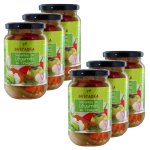 Lot 6x variante de l�gumes au vinaigre - gustad�a - pot 340g