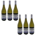 Lot 6x vin blanc 1�re escale bio - muscadet - bouteille 750ml