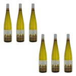 Lot 6x vin blanc alsace gewurztraminer aop - bouteille kg Lot 6x vin blanc alsace gewurztraminer aop - bouteille kg