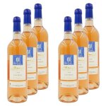 Lot 6x vin ros� bandol - bouteille 750ml