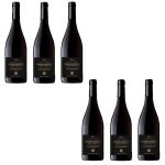 Lot 6x vin rouge crozes hermitage aop - bouteille 750ml