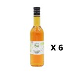 Lot 6x vinaigre de cidre bio - france - ma pince bio - bouteille 500ml