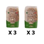 Lot 6x500g - pâtes bio italienne blé complet penne & fusilli - 1881 pasta berruto Lot 6x500g - pâtes bio italienne blé complet penne & fusilli - 1881 pasta berruto