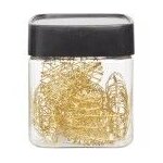 Lot de 7 boules de m�tal en forme de coeur