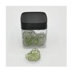 Lot de 7 boules de m�tal en forme de coeur