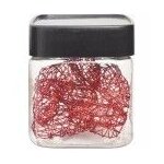 Lot de 7 boules de m�tal en forme de coeur