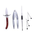 Lot de 7 ustensiles de fruits de mer - pakka