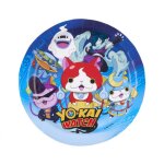 Lot 8 assiettes en carton 18cm diam yo kai watch - amscan