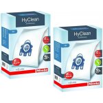 Lot de 8 sacs a poussi�res hyclean 3d gn + 4 filtres pour aspirateurs miele