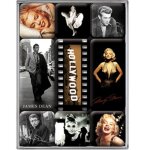 Lot de 9 mini - magnets hollywood Lot de 9 mini - magnets hollywood