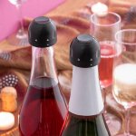 Lot de bouchons a champagne fizzave innovagoods pack de 2 unités Lot de bouchons a champagne fizzave innovagoods pack de 2 unités