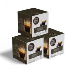 Lot de capsules de caf nescaf dolce gusto espresso intenso, 3 x 16 pcs.