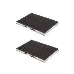 Lot de deux filtres de charbon actif hotte (00705432 bosch constructa neff siemens viva)