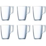 Lot de tasses luminarc (6 pcs) 32 cl Lot de tasses luminarc (6 pcs) 32 cl