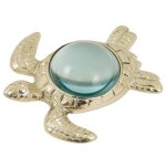 Loupe presse - papier tortue en laiton 11 cm