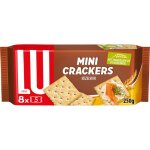 Lu mini crackers farine de bl� et farine compl�te 250g