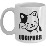 Lucipurr chat mug ? cadeaux d'anniversaire de f�te de no�l cadeau pour les amoureux des chats catmom ...