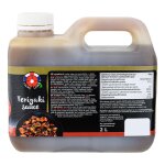 Lucky label sauce teriyaki authentique saveur japonaise 2 kg parfait marinade viande poisson l�gumes ...