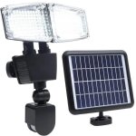 Lumi jardin - douglas - projecteur solaire - h23cm - avec led - avec détecteur de mouvement - blanc Lumi jardin - douglas - projecteur solaire - h23cm - avec led - avec détecteur de mouvement - blanc