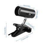 Lumi�re chauffante r�glable a 360 degr�s pour reptile amphibien, lampe de nuit chaude pour serpent, l�zards, ...