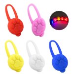 Lumi�re led anti - perte, collier de chien, pendentif lumineux en silicone, projecteur clignotant