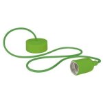 Luminaire design a suspension en cordage vert