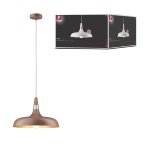 Luminaire en suspension juna e27 max. 20w nougat gradable m�tal