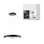 Luminaire en suspension led 3 - step - dim produits de deuxi�me choix pane 2700k 1100lm 22w noir, gris ...