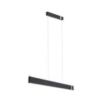 Luminaire en suspension led 3 - step - dim jagun 2700k 2000lm 26w anthracite gradable