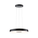 Luminaire en suspension led 3 - step - dim pane 2700k 1100lm 22w noir, gris gradable