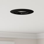 Luminaires vidaxl ensemble de 6 noir plastique 9 cm moderne