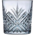 Luminarc salzburg mazzarine bote de 4 verres hauts en verre 30 cl bleu