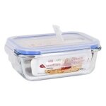 Lunch box a fermeture hermétique rectangle transparent boite conservation repas mesure - 1500 cc - 23 ... Lunch box a fermeture hermétique rectangle transparent boite conservation repas mesure - 1500 cc - 23 ...