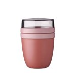 Lunch box - mepal - ellipse - 2 compartiments - 200 ml et 500 ml - rose vivid mauve