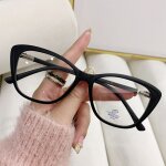 Lunettes ?il de chat pour hommes et femmes, montures tr90, lunettes pour ordinateur, lunettes anti - ...