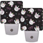 Lunettes de chat a brancher, veilleuse avec capteur automatique, veilleuse led blanc chaud pour chambre ... Lunettes de chat a brancher, veilleuse avec capteur automatique, veilleuse led blanc chaud pour chambre ...