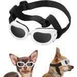 Lunettes pour chiens, lunettes de soleil pour animaux de compagnie r�glables, lunettes de protection ...