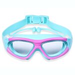 Lunettes a grande monture, bouchons d'oreilles confortables en silicone, une pice, rose rouge