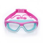 Lunettes a grande monture bouchons d'oreilles confortables en silicone une pièce rose verdâtre Lunettes a grande monture bouchons d'oreilles confortables en silicone une pièce rose verdâtre