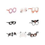 Lunettes en papier dguisement cosplay halloween 9pcs