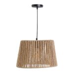 Lustre en fibre de papier tress�e