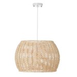 Lustre en rotin