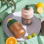 Mlangeur de jus portable, presse - agrumes manuel, smoothie, robot alimentaire, tasse de fruits, robot ...