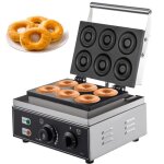 Machine à beignets eletrique - vevor - machines à donuts à 6 trous rond machines à cupcakes pour faire ... Machine à beignets eletrique - vevor - machines à donuts à 6 trous rond machines à cupcakes pour faire ...