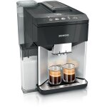 Machine  caf tout - automatique siemens eq500 tq513r01 integral argent naturel, noir lustr, rservoir ...