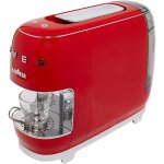 Machine � caf� � capsules r�tro smeg a modo mio lavazza amm rouge