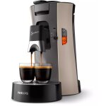 Philips senseo select csa240 - machine  caf - 1 bar - nougat et gris cachemire
