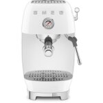 Machine � caf� expresso r�tro 15 bars smeg ecf03wheu blanche